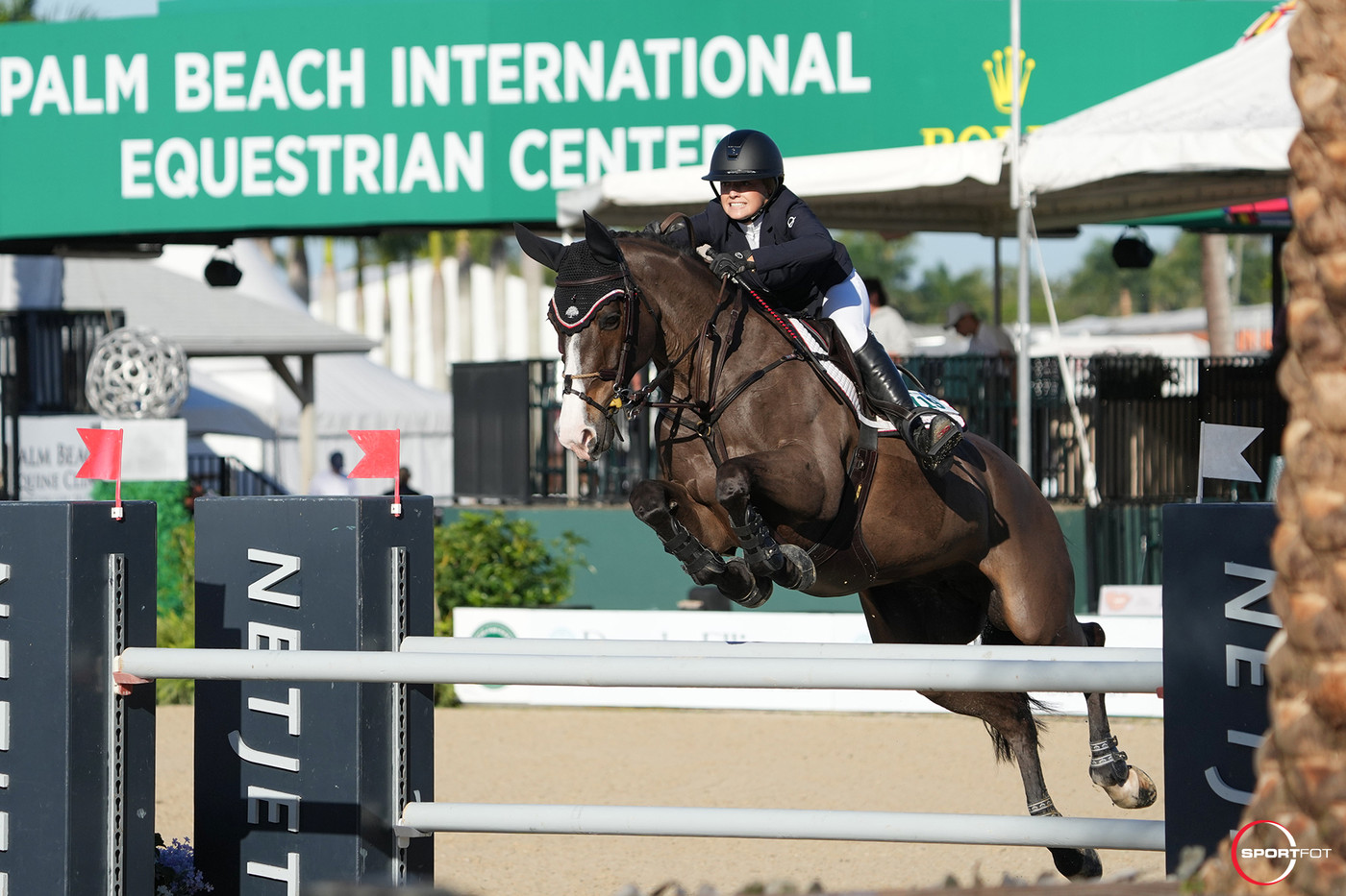 Ashley Vogel victorious in $6,000 Palm Beach Equine Clinic 1.45m