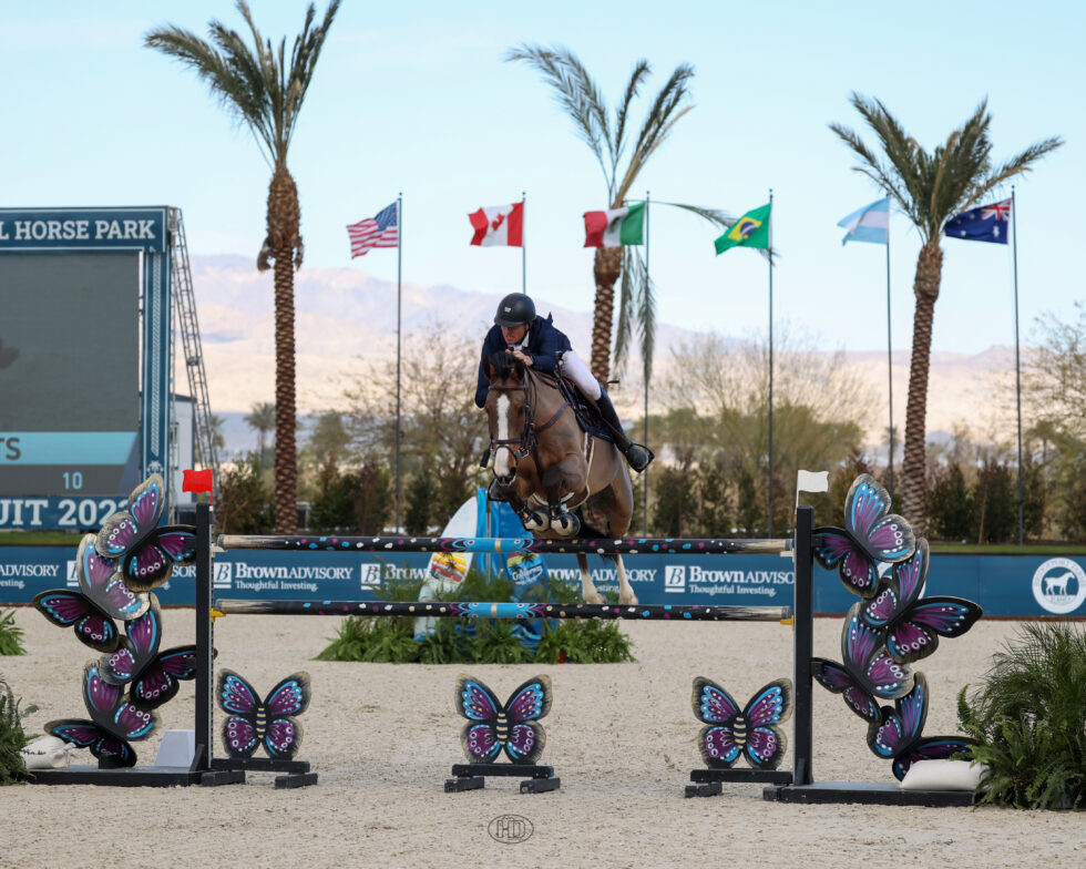 Elisa Broz blazes a trail in $145,100 Premier Equestrian CSI3