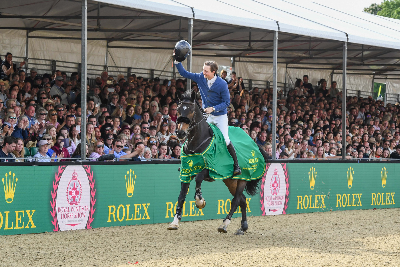 Martin Fuchs and Conner Jei win the CSI5* 1.60m Rolex Grand Prix