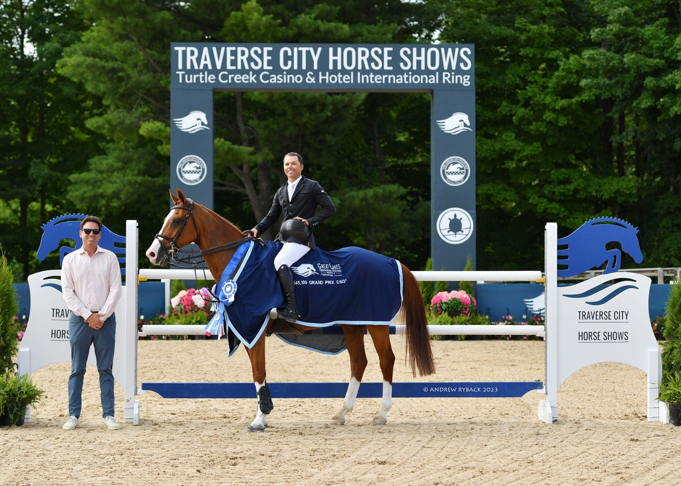 Kent Farrington Clinches One-Two Finish in CSI3* Grand Prix of