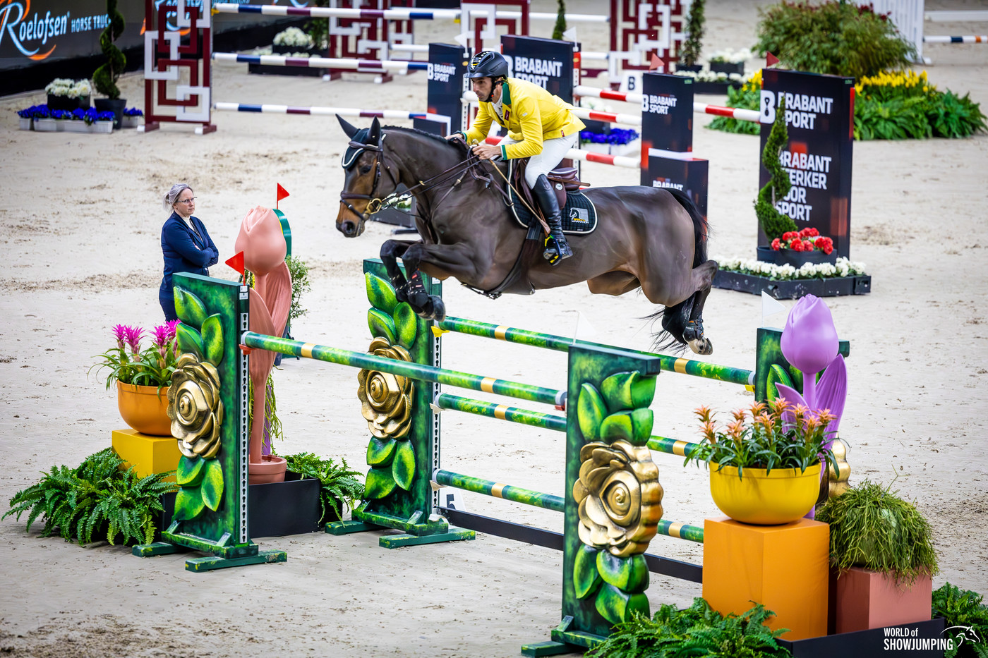 Marlon Modolo Zanotelli and Cornest win the CSI5 1.50m Audi Prize at The Dutch Masters World of Showjumping